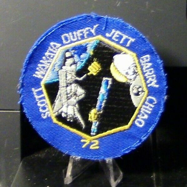 STS-72 Space Shuttle Endeavour Patch (Scott Wakata Duffy Jett Barry Chiao)