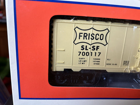 LIONEL TRAIN: 2014 FRISCO BOXCAR #700117