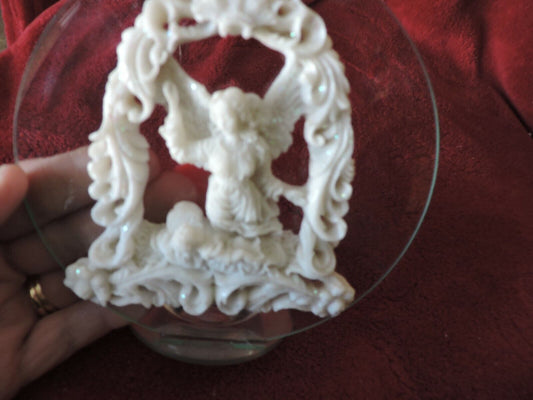 ANGEL GLASS TEALITE HOLDER