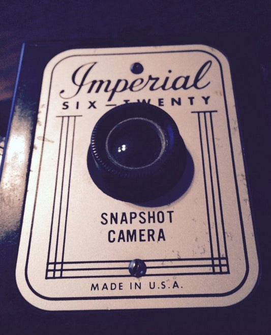 Vintage Imperial Six-Twenty Black Snapshot Camera