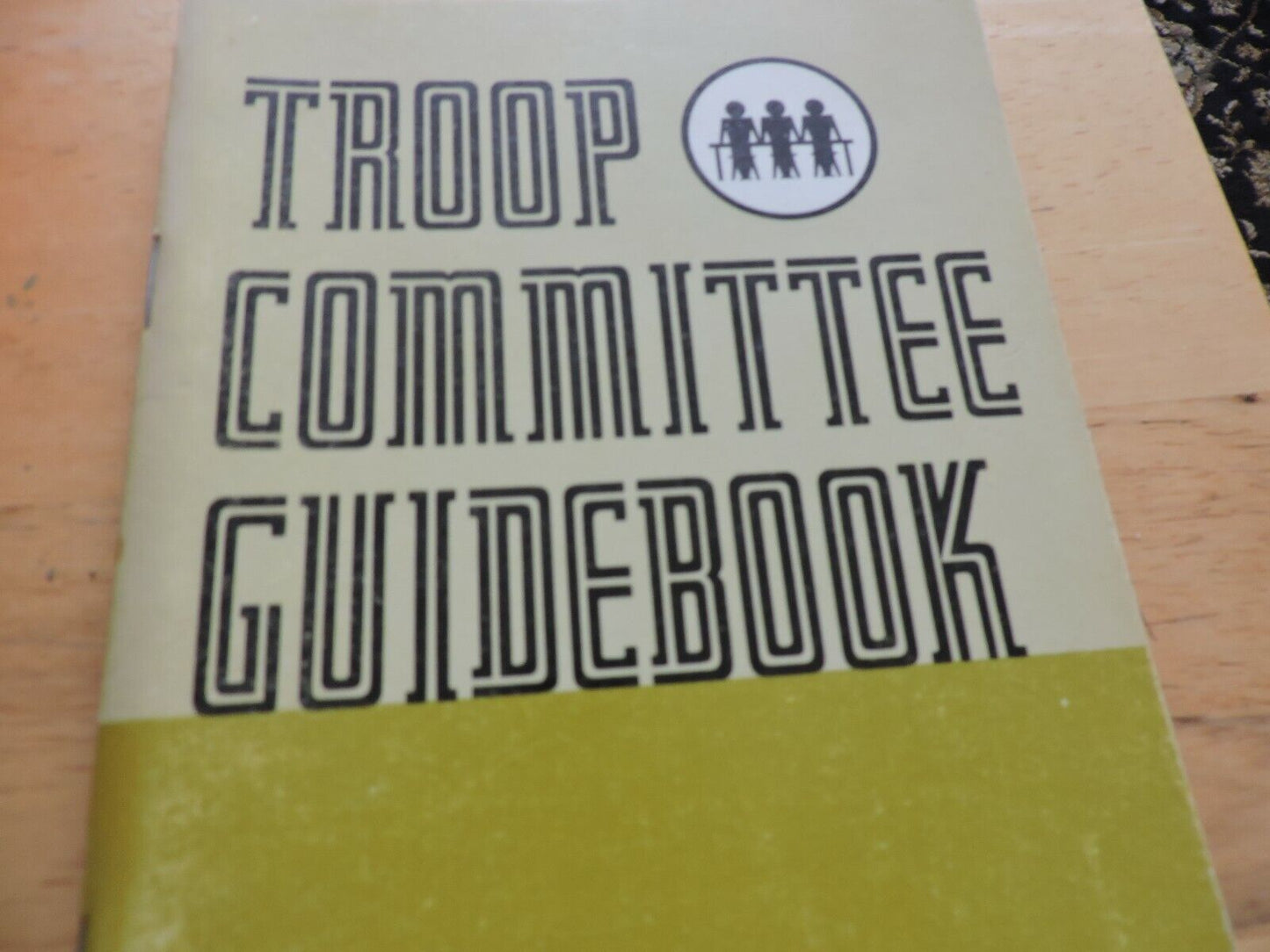 BOY SCOUTS OF AMERICA TROOP COMMITTEE GUIDEBOOK  1972 PRINTING