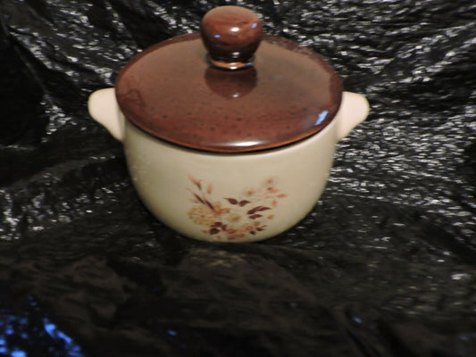 Casserole with Cover Country Bouquet Fine Ceramic