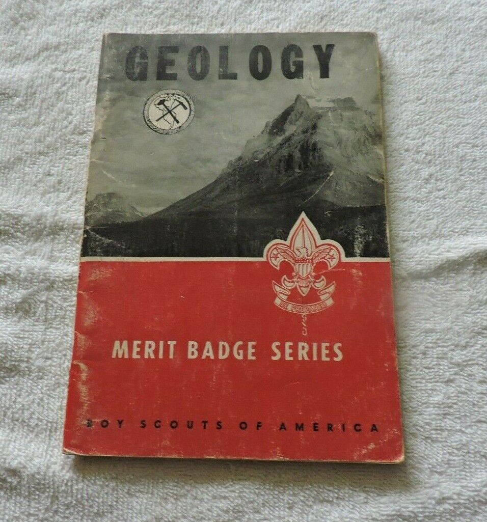 Boy Scouts of America Merit Badge Series Geology 1953