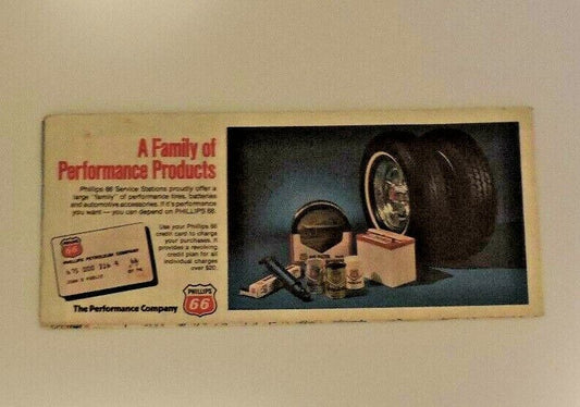 Vintage Missouri Folding Map Produced by Phillips 66