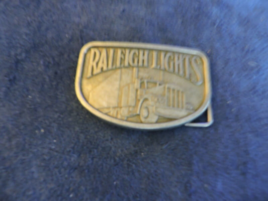 RALEIGH LIGHTS BELT BUCKLE