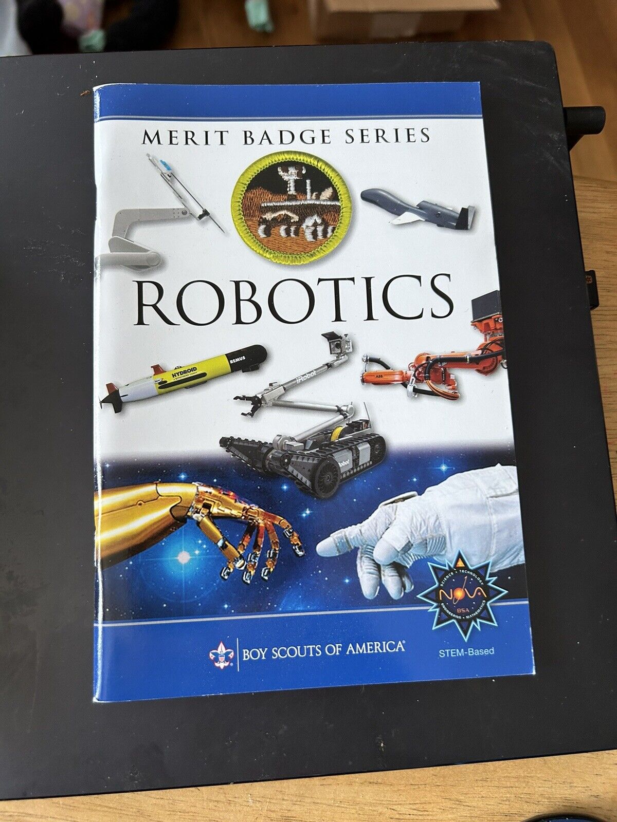 Official Boy Scout Merit Badge "Robotics" Current Printing