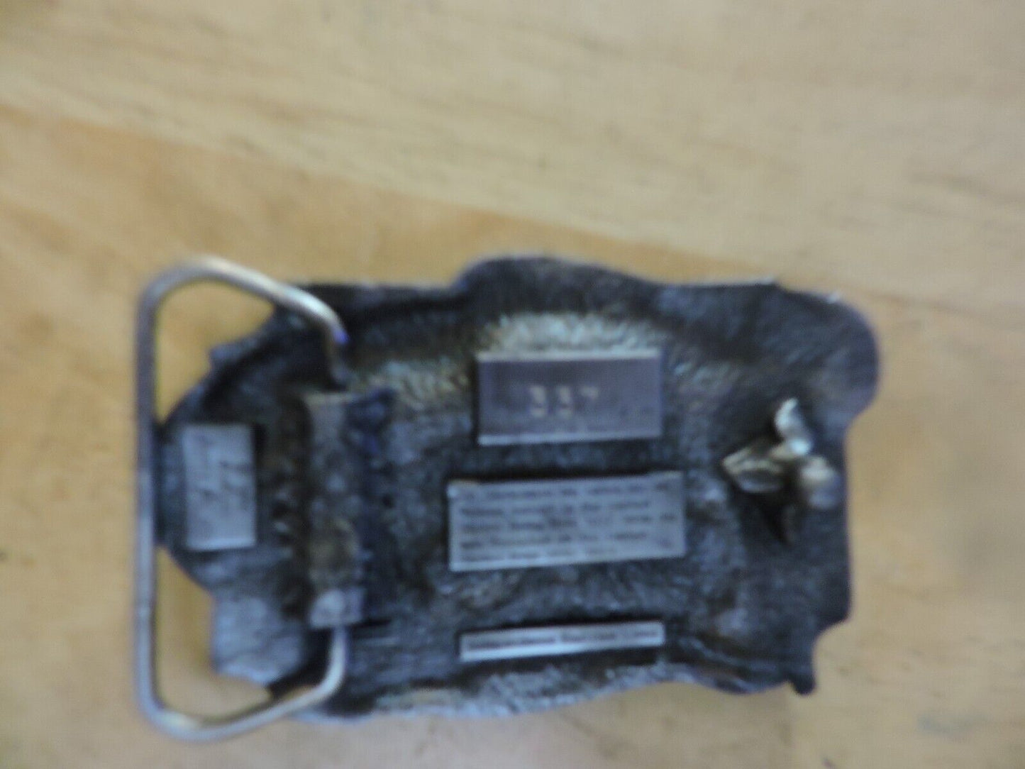 INDENDENCE MISSOURI BELT BUCKLE 337 OF 500 SISKIYOU 1988