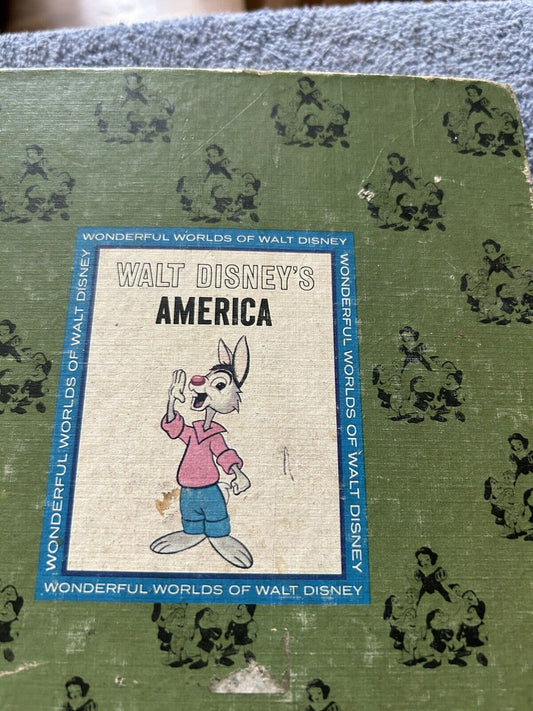 WALT DISNEY'S AMERICA BOOK 1965