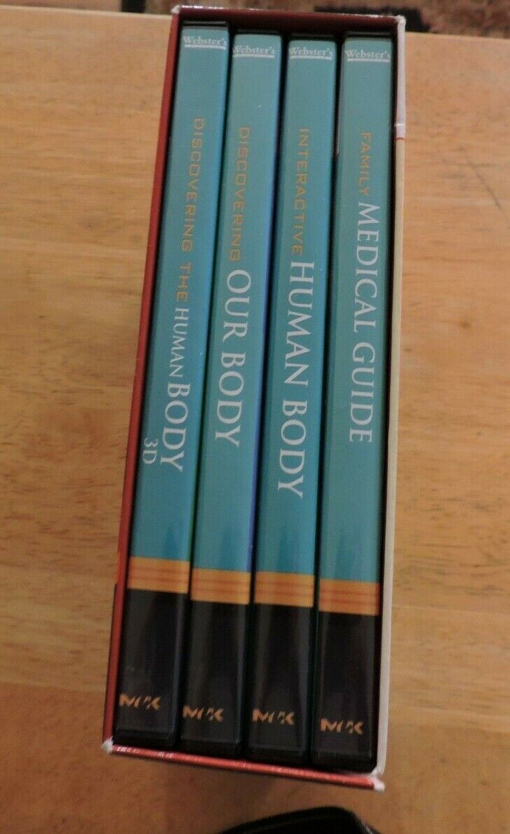 WEBSTER'S MILLENNIUM: DISCOVERING THE HUMAN BODY 4CD DELUXE EDITION 2003