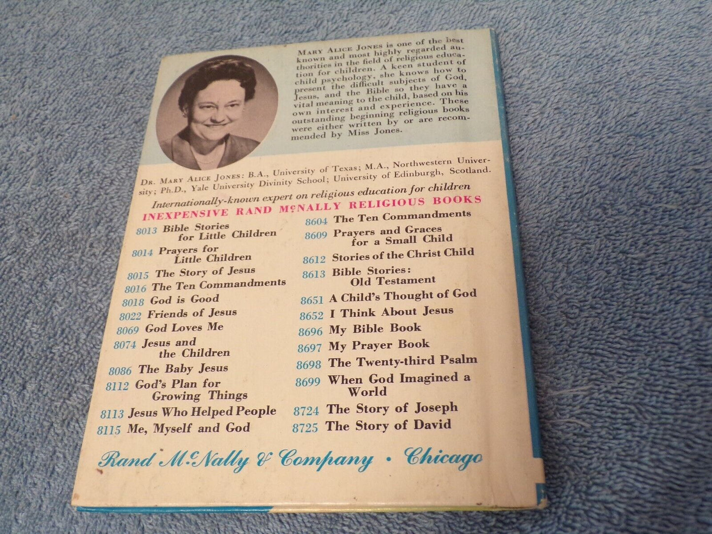 1949 Printing Story of Jesus A First Religious Book