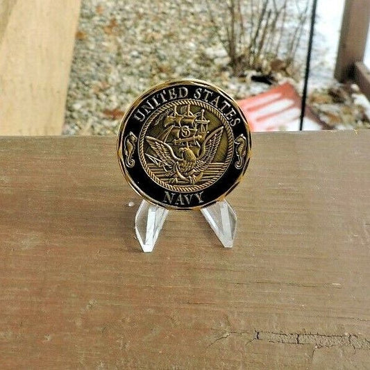 U.S. NAVY: Shellback Challenge Coin and Certificate (ready to personalize)