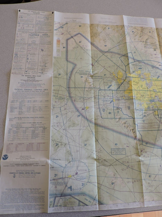 PHOENIX TERMINAL CONTROL AREA CHART 5TH EDITION NOV. 14,1991