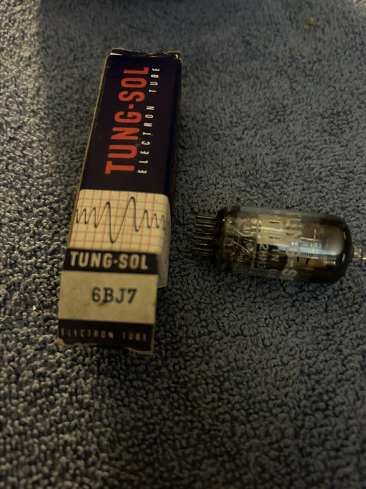 TUNG-SOL ELECTRON TUBE 6BJ7 UNTESTED