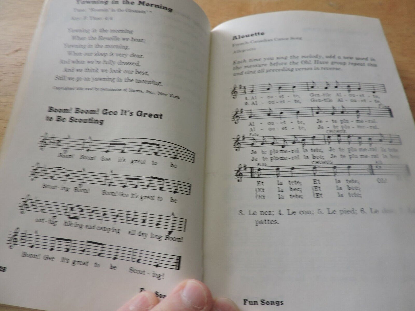 BOY SCOUT SONGBOOK 1963 150 SONGS