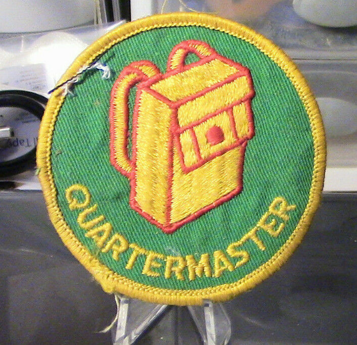 OFFICIAL BSA: Vintage Quartermaster Youth Position Patch