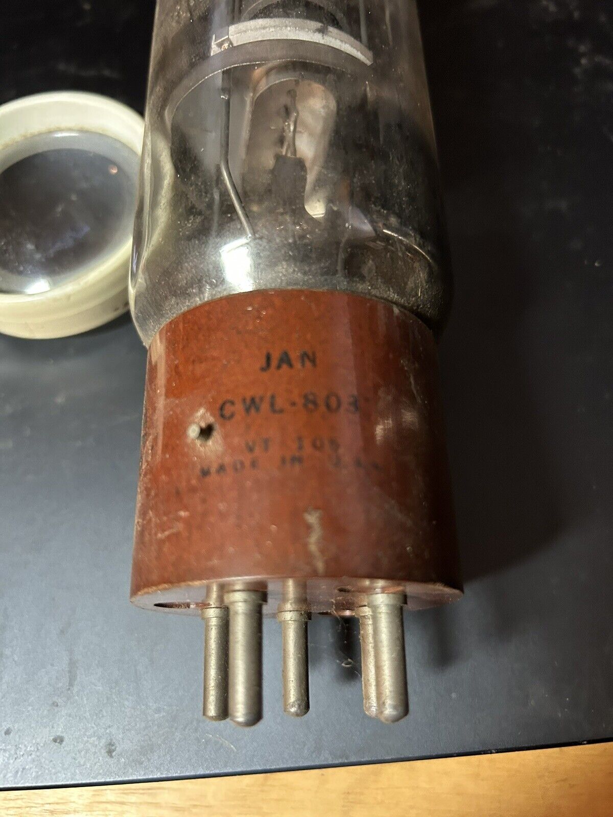 Westinghouse RADIO TUBE UNTESTED NO BOX (Marked U S Navy, CWL-803)