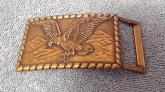 Brass Eagle Belt Buckle