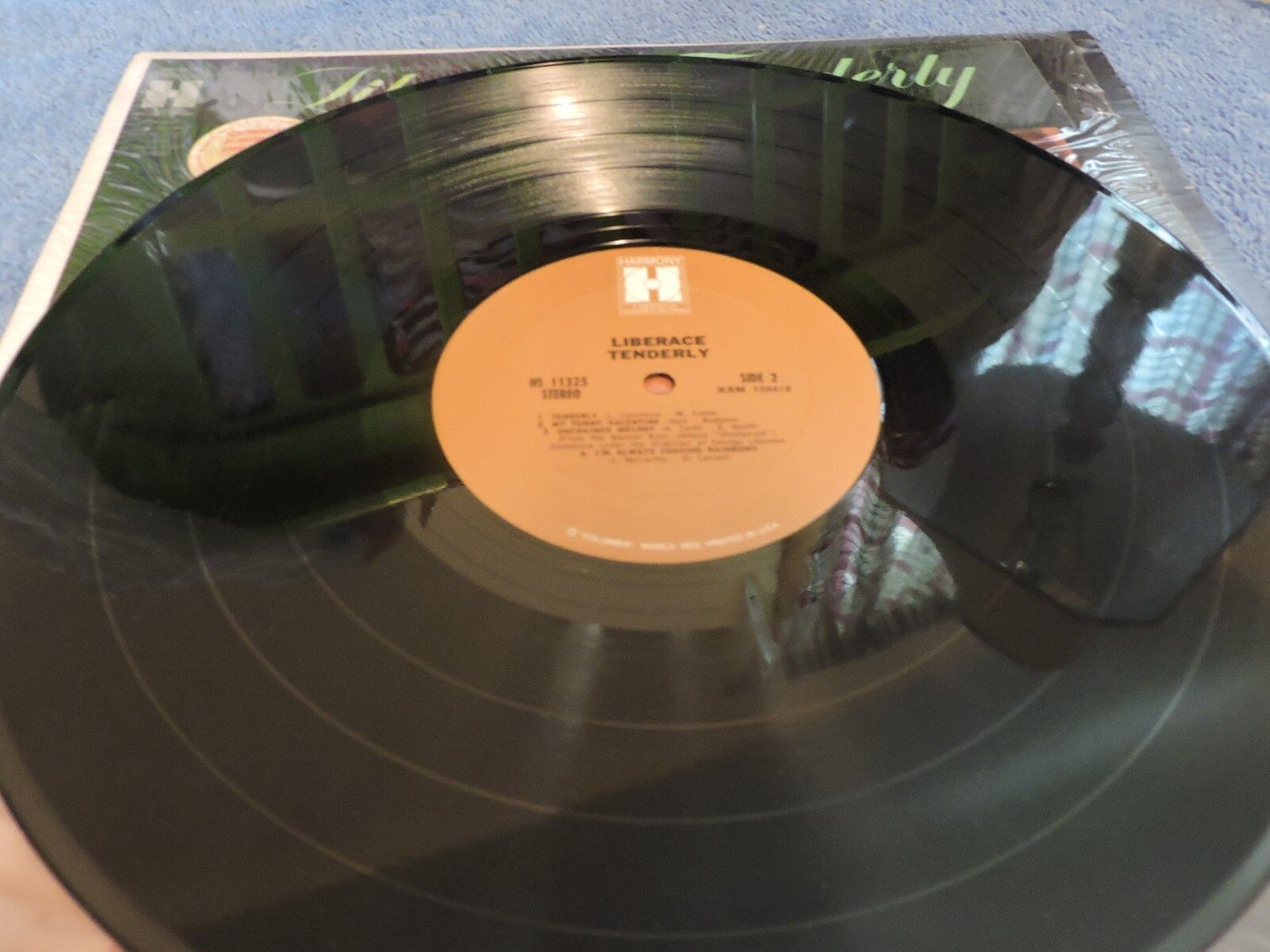 Liberace " Tenderly" Album 331/3