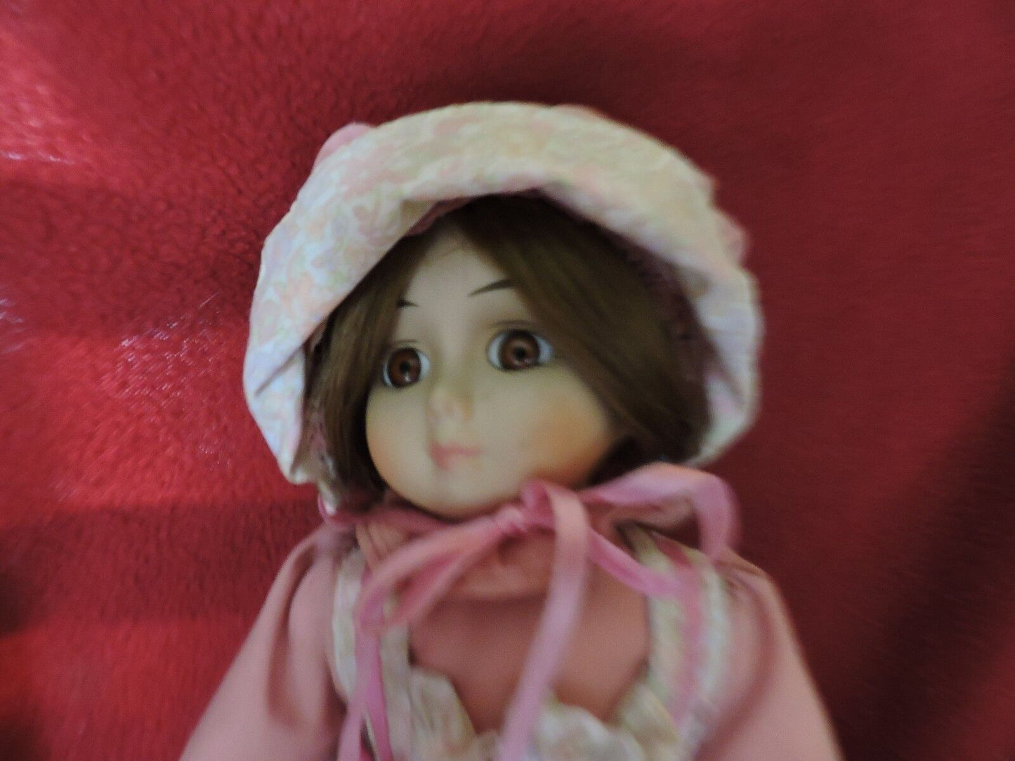 BRINN PORCELAIN DOLL--15 INCHES TALL--1986