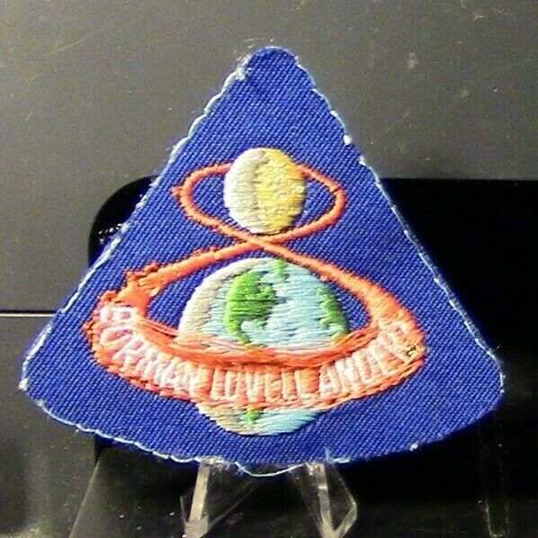 NASA: APOLLO 8 (First Flight Around the Moon) Patch-Borman-Lovell-Anders
