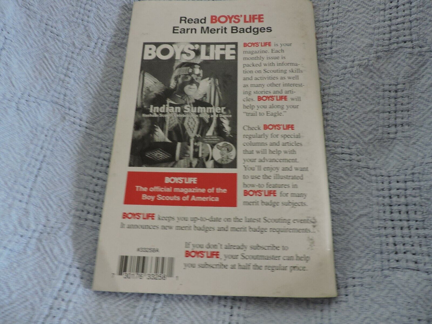 BOY SCOUT MERIT BADGE BOOK  "COMMUNICATIONS"  2000