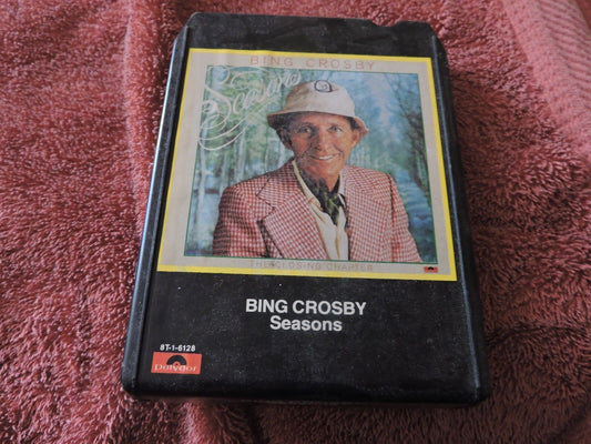 Bing Crosby Presents "Seasons" 8-Track Cassette Tape