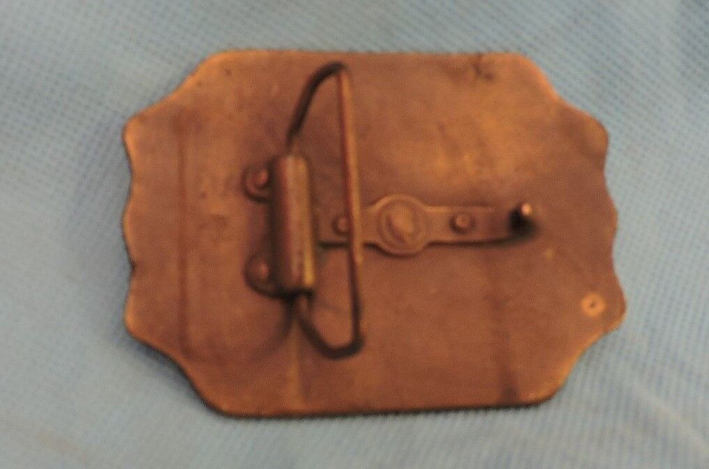 AMERICAN EXPRESS WELLS BUTTERFIELD CO. BRASS BELT BUCKLE