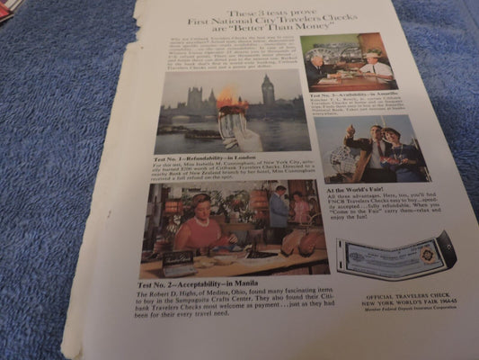 Coke Ad: National Geographic Magazine, Feb. 1964