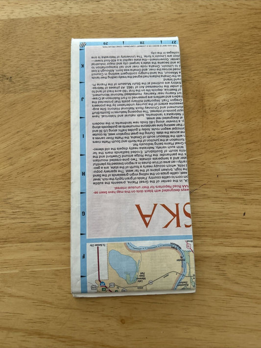 Iowa Nebraska Road Map AAA