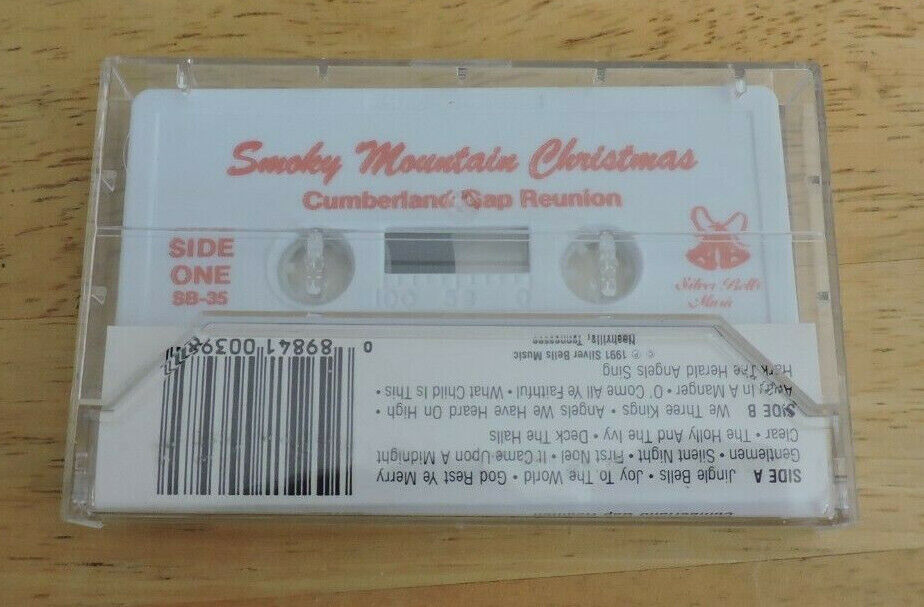Smoky Mountain Christmas Cumberland Gap Reunion Cassette Tape