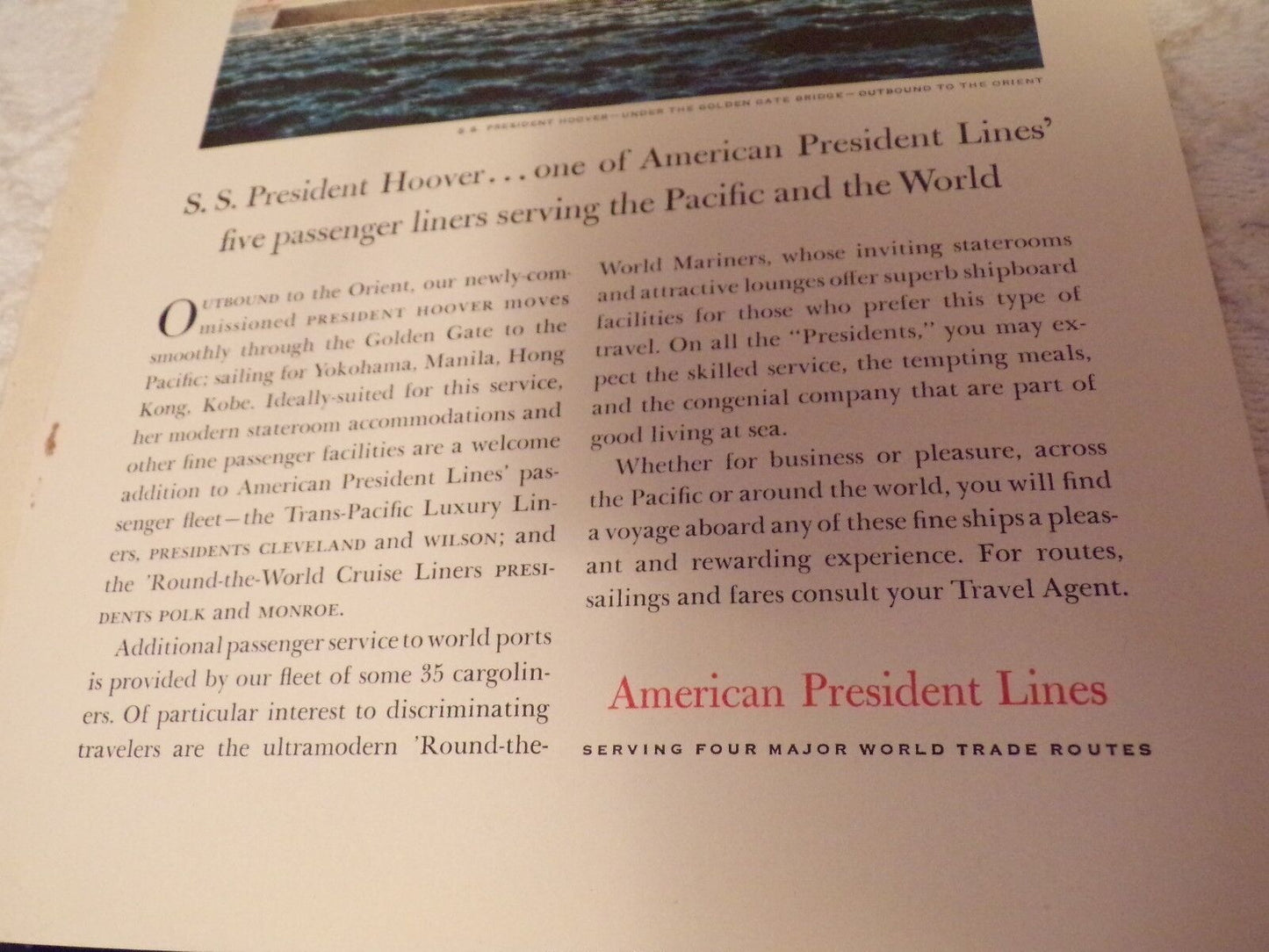 Coke Advertisement "Sign of Good Taste" (1957) From National Geographic