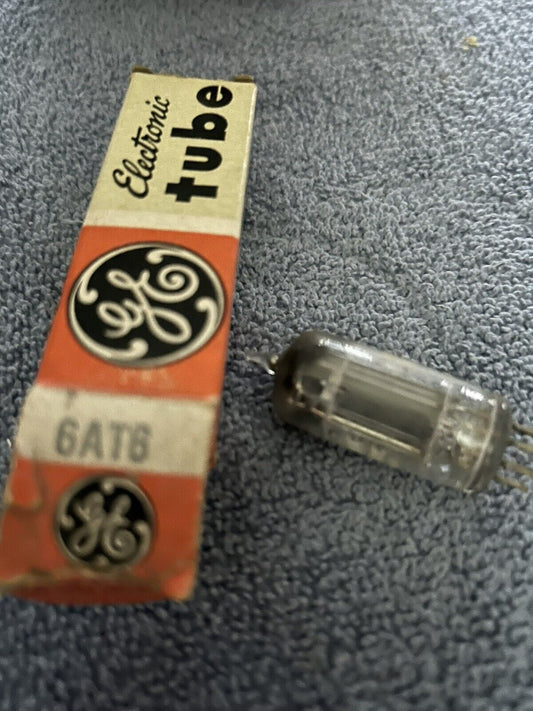 GE ELECTRONIC TUBE 6AT6 UNTESTED
