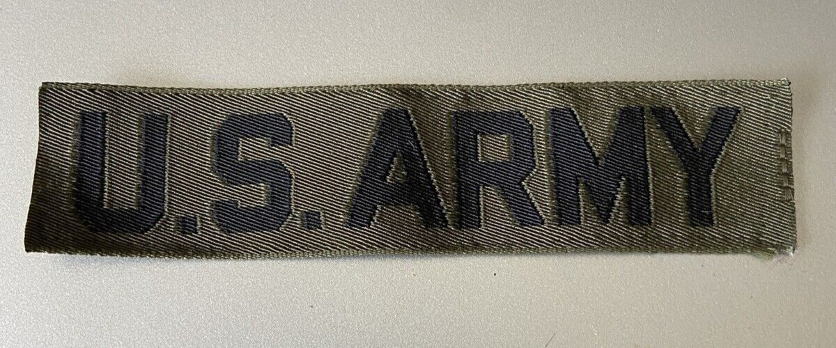 U S Army Uniform Strip 4 1/2"