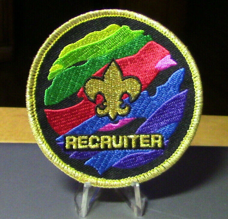 Official BSA: Recruiter Patch (Brand New/Never issued)