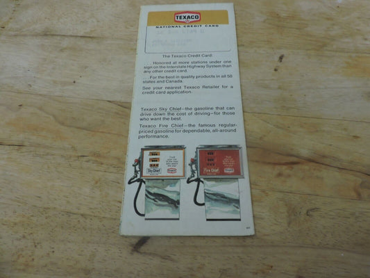 Colorado Texaco Road Map 1969