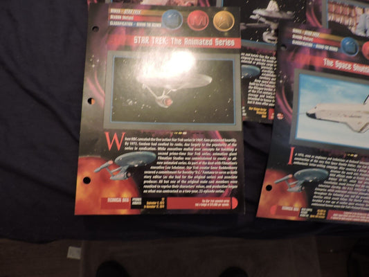 Original Star Trek Series Movie Promotion Cards (cards from season 1,2 & 3)