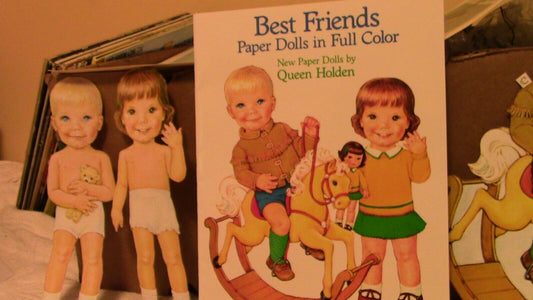 BEST FRIEND PAPER DOLLS--KATE AND CHARLES