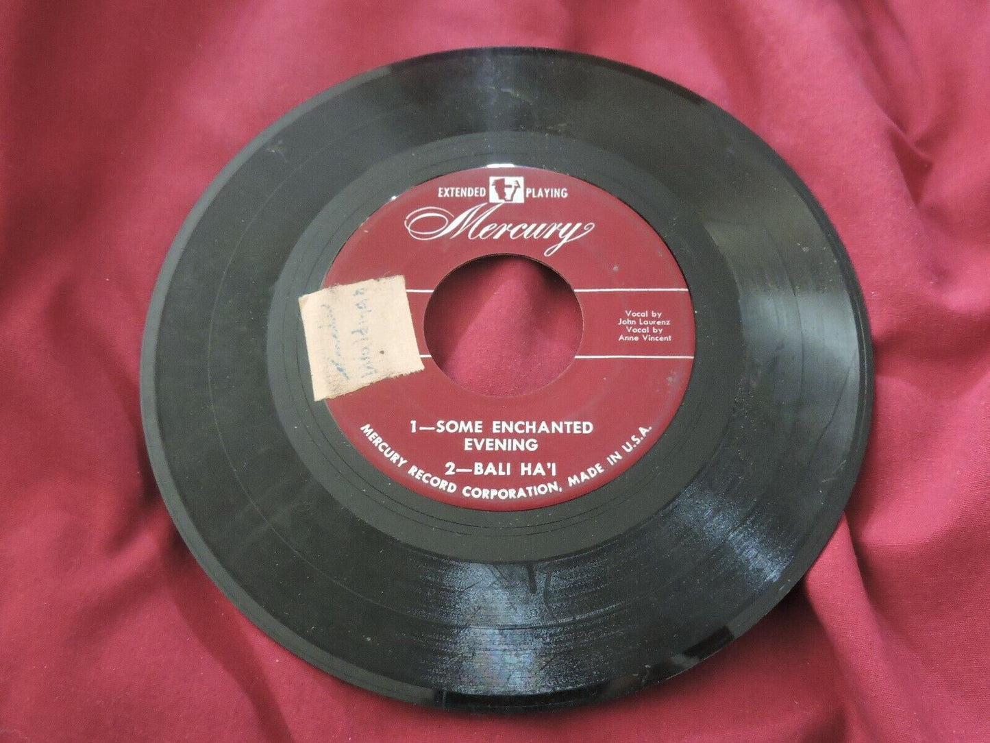 Patti Page (And Otrhers) Present: Bali Ha'i, Etc..... Mercury Vinyl Record