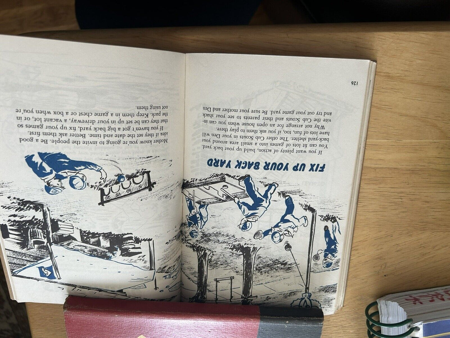 BEAR CUB SCOUT BOOK 1954 (previously owned and used)