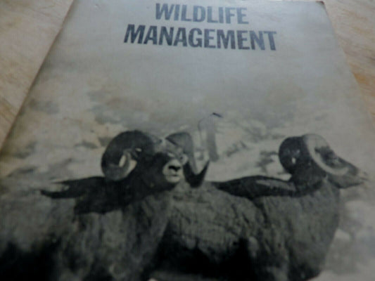 BOY SCOUT MERIT BADGE BOOK: WILDLIFE MANAGEMENT  1952