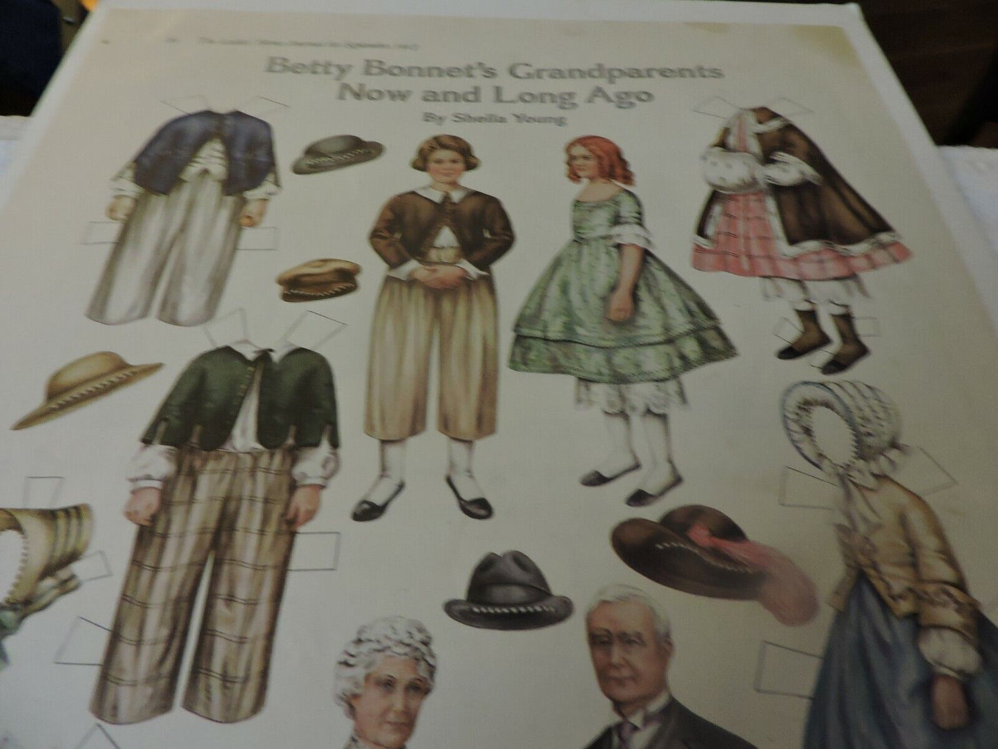 BETTY BONNET'S GRANDPARENTS NOW AND LONG AGO BY SHEILA YOUNG
