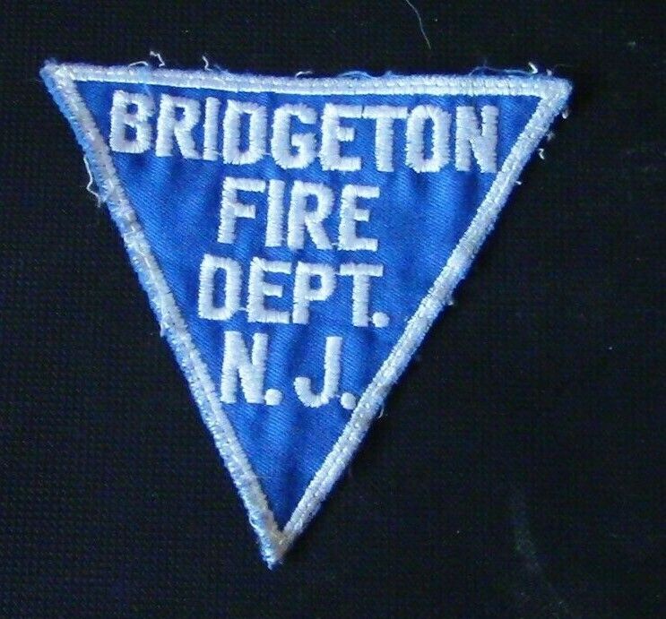 Company Closed: Bridgeton, New Jersey Fire Department Patch