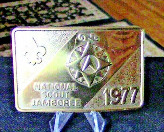 National Scout Jamboree 1977 Belt Buckle