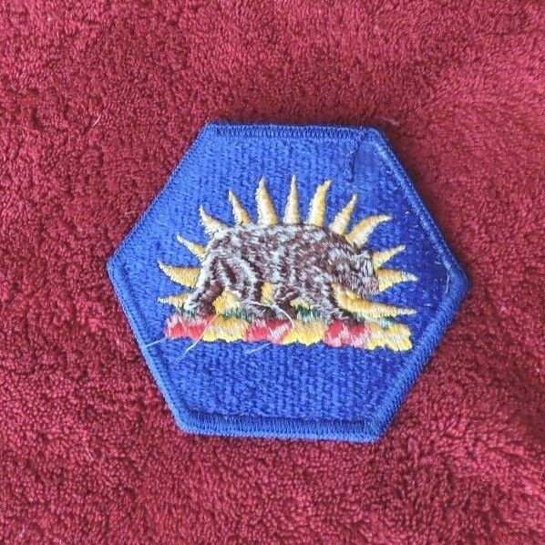 Full Color California National Guard Patch