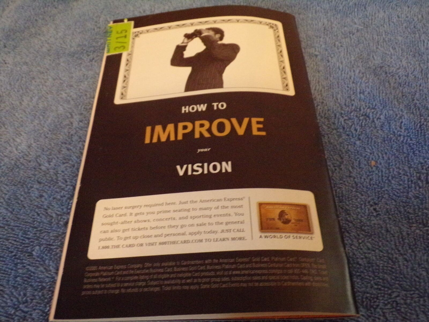 Playbill for Ring of Fire at Ethel Barrymore Theatre (March 2006)