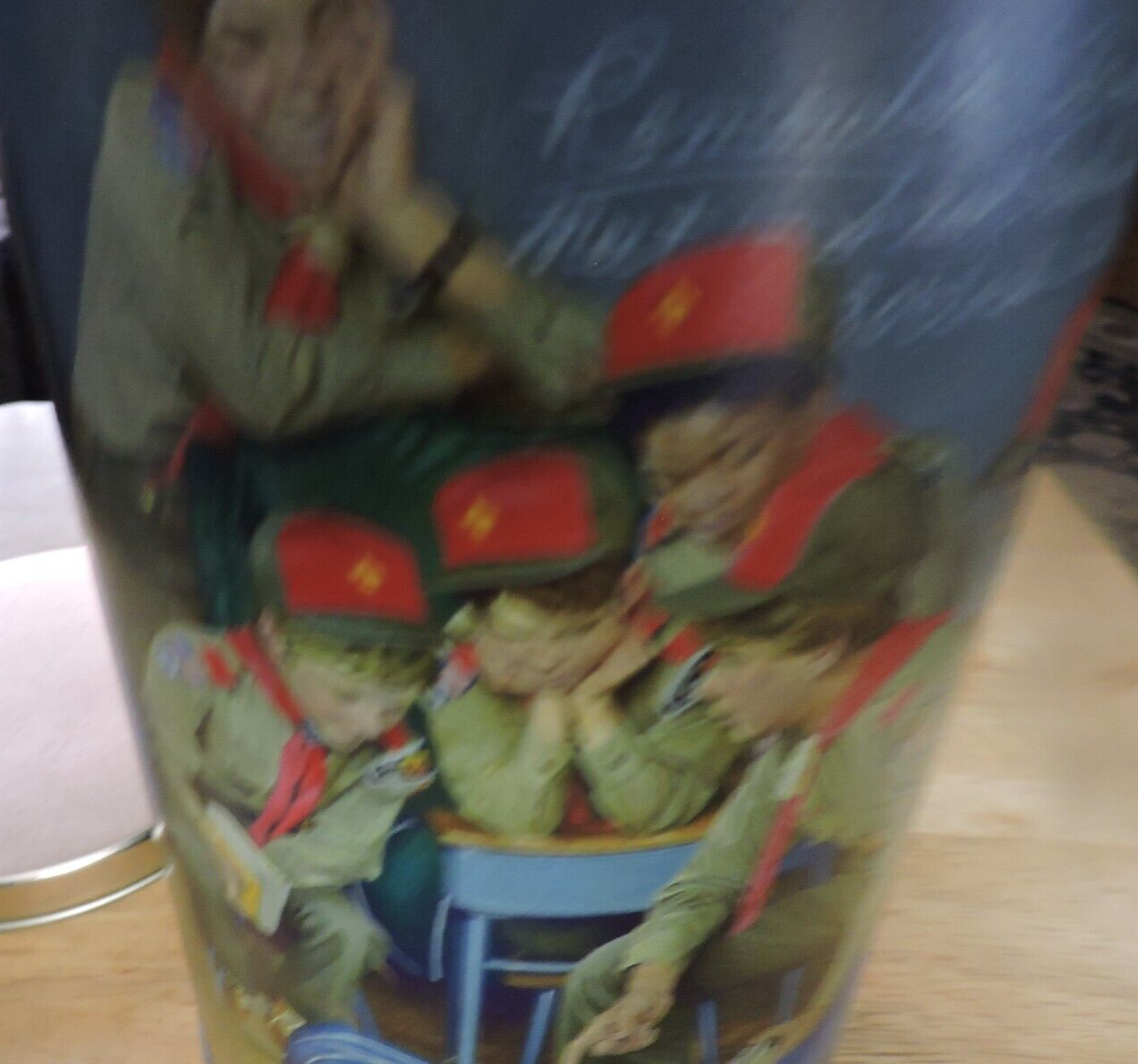 BOY SCOUT POPCORN "PATROL LEADER TIN" JOSEPH CSATARI (EMPTY)