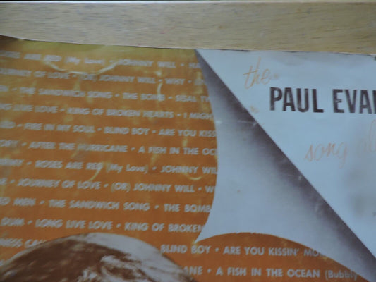 THE PAUL EVANS SONG ALBUM (SONG BOOK)