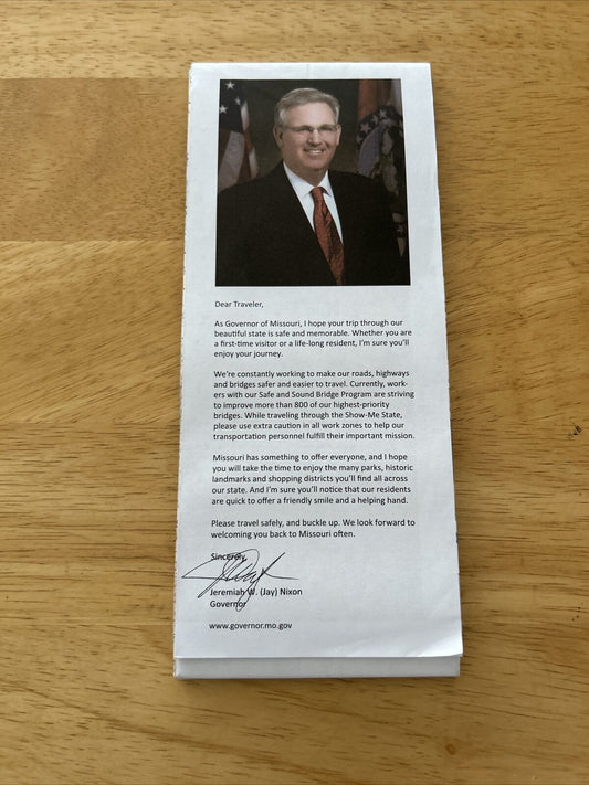 Missouri Official Highway Map 2010-12