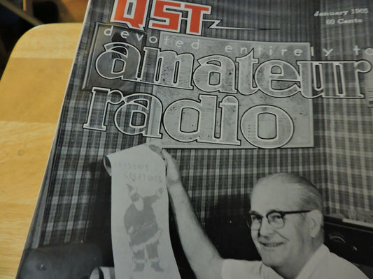 QST AMATEUR RADIO MAGAZINE JANUARY 1965