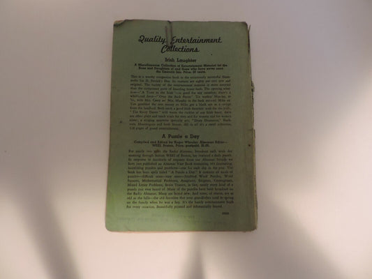 Vintage 1937 Amateurs Play Shop: